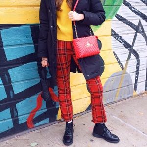 BDG plaid pants